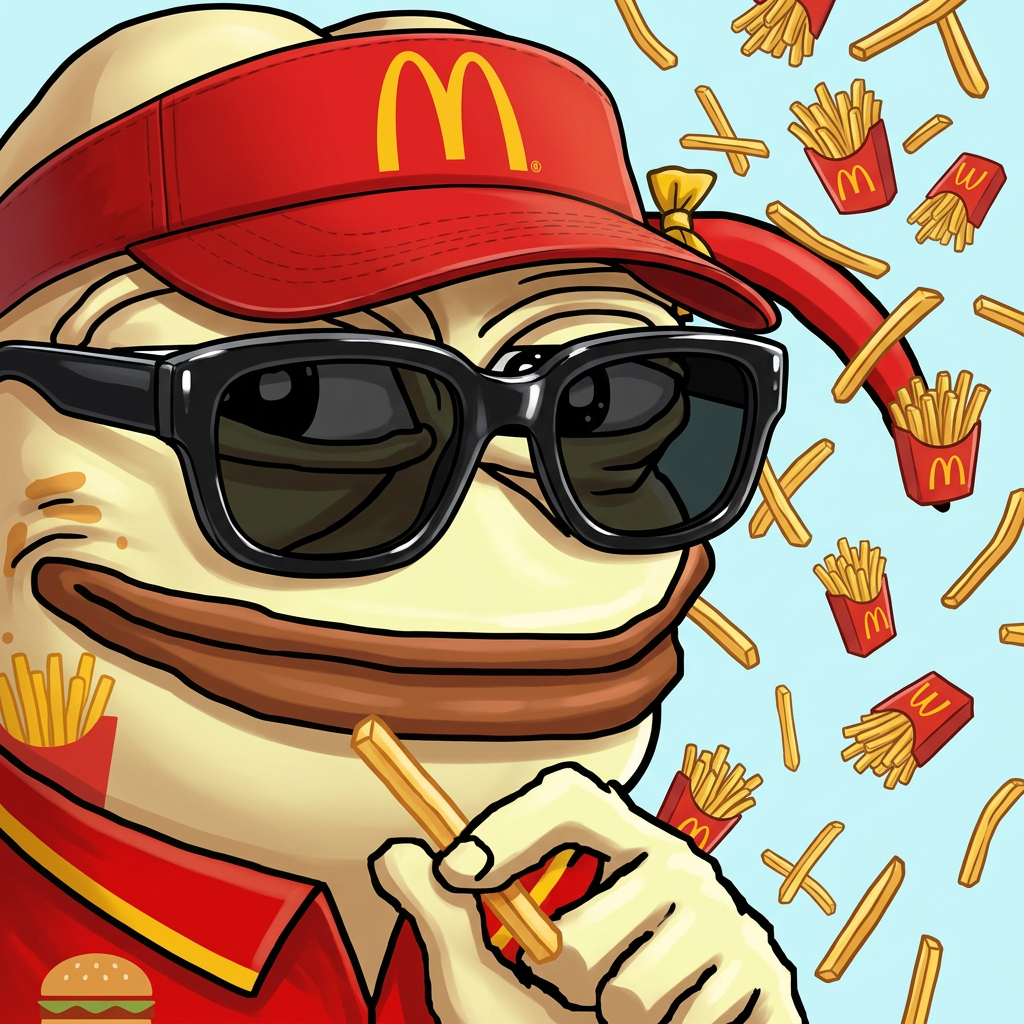 McDonald's Pepe PFP — Drive Thru